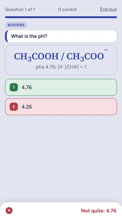 General Chemistry question in Quanta: Buffers and Henderson–Hasselbalch