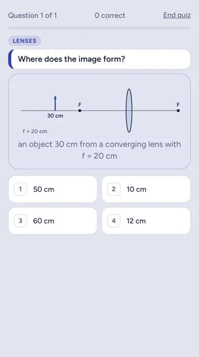 Physics question in Quanta: Lenses and image distance